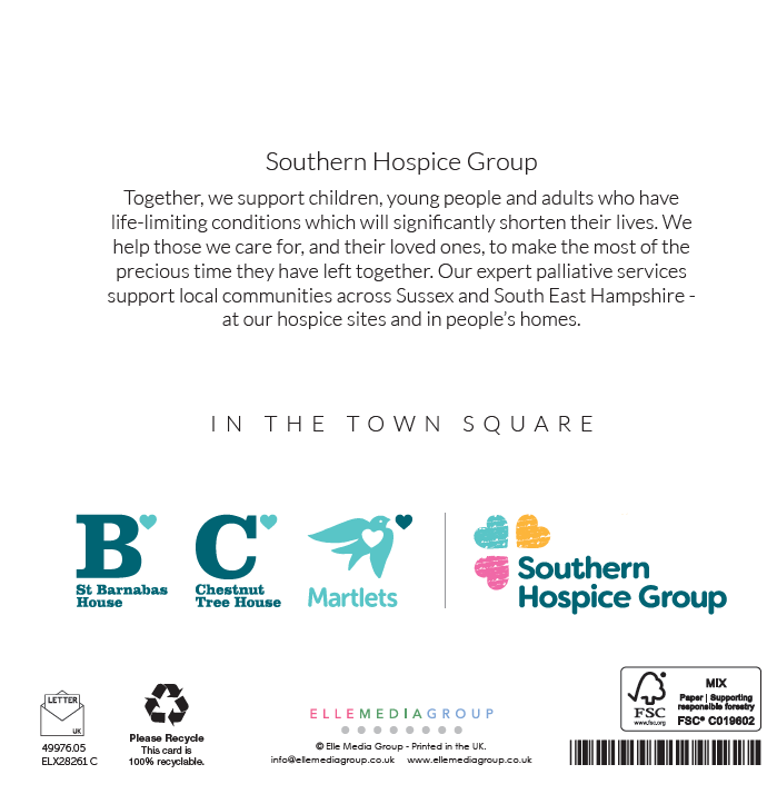 In The Town Square 10 Charity Christmas Cards
