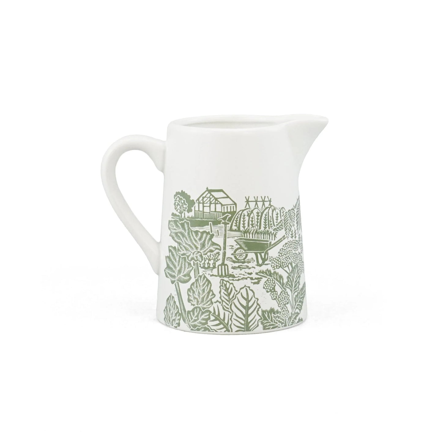 Katie Hess Ceramic jug (woodland green) 500ml