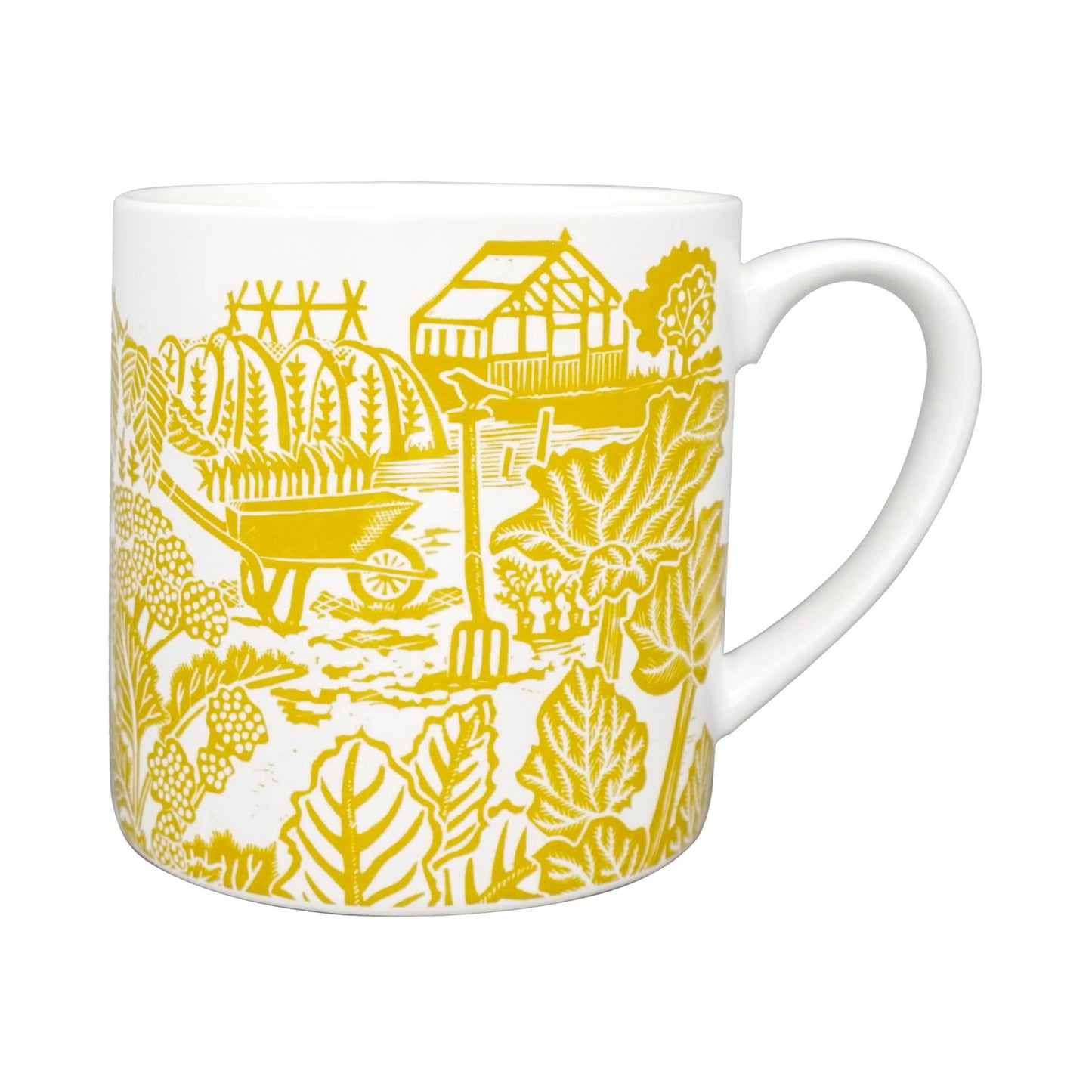 Katie Hess Classic mug (mustard) 310ml