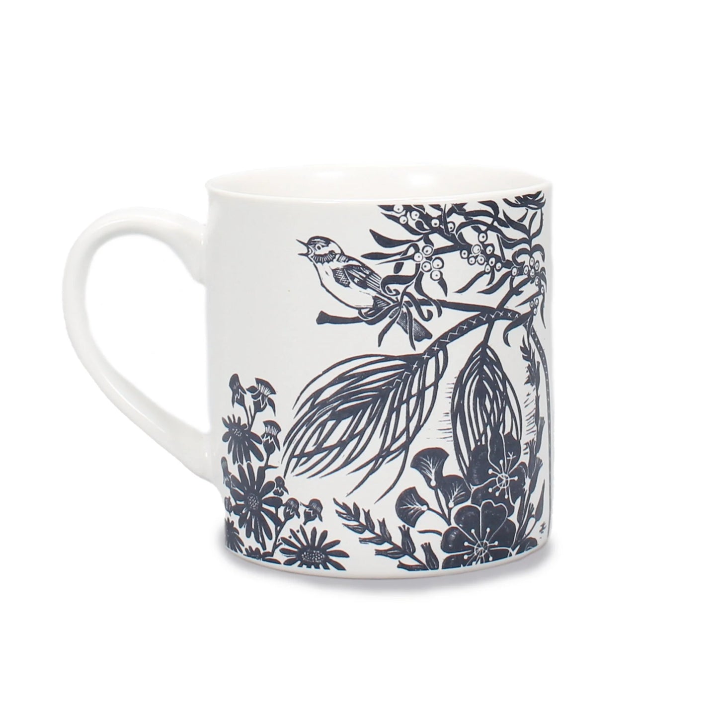 Katie Hess Classic mug (woodland navy) 310ml