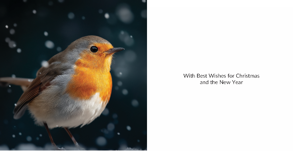 Robins Twin Pack 10 Charity Christmas Cards