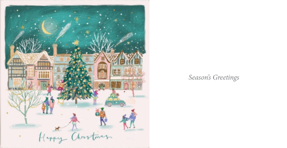 In The Town Square 10 Charity Christmas Cards