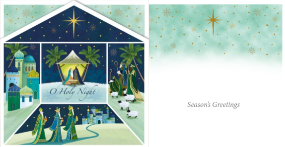 The Nativity 10 Charity Christmas Cards