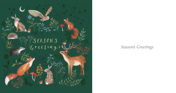 Enchanted Forest 10 Charity Christmas Cards