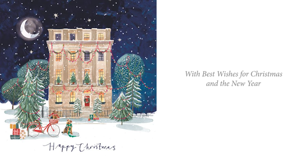 Delivering Christmas & Christmas Town House 10 twinpack Charity Christmas Cards