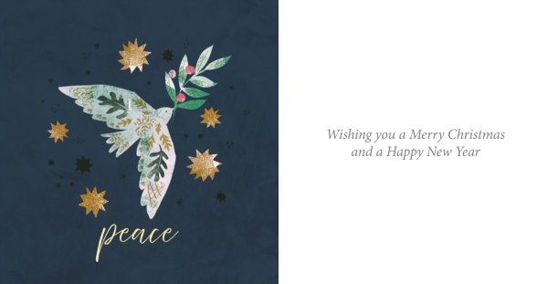 Songs of Joy & Dove of Joy 10 Twin pack Charity Christmas Cards