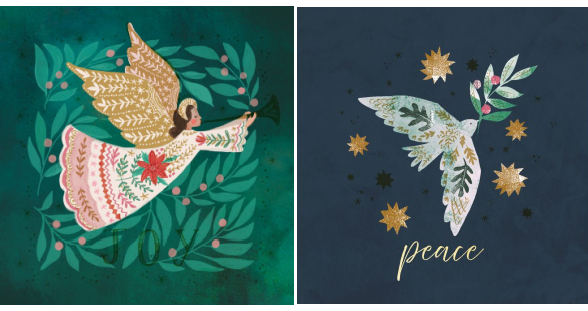 Songs of Joy & Dove of Joy 10 Twin pack Charity Christmas Cards