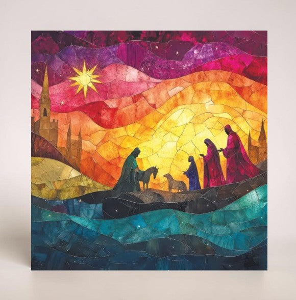 Travels At Dusk & Bathed In Light 10 Twin pack Charity Christmas Cards