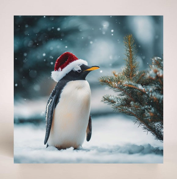 Penguins Twin Pack 10 Charity Christmas Cards