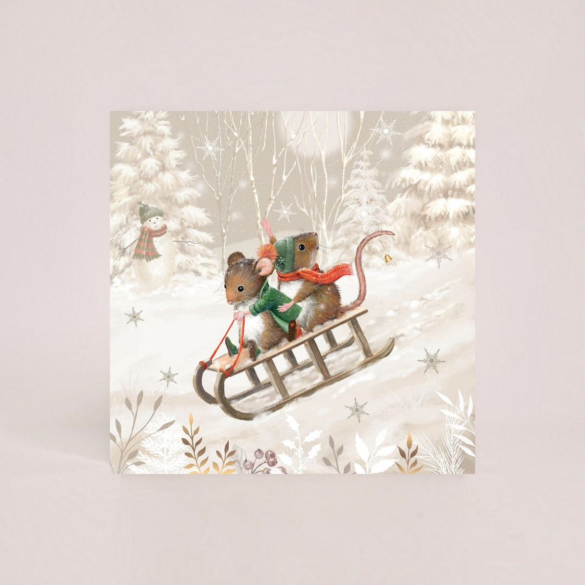 Mice Twin Pack 10 Charity Christmas Cards