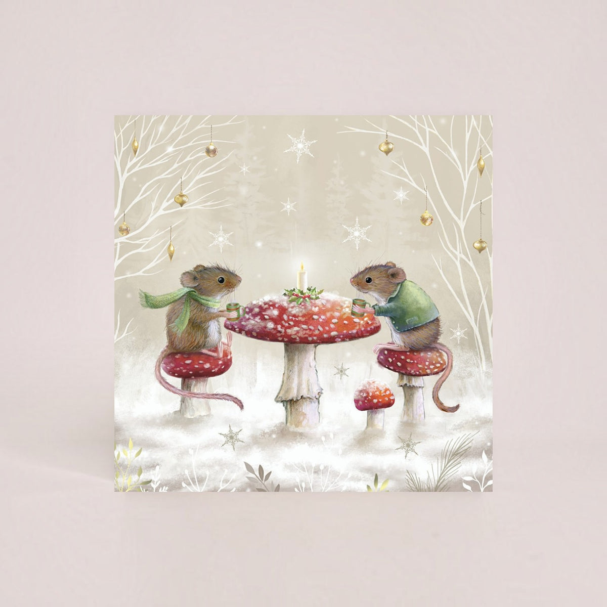 Mice Twin Pack 10 Charity Christmas Cards