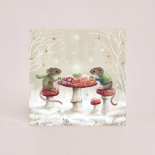 Mice Twin Pack 10 Charity Christmas Cards