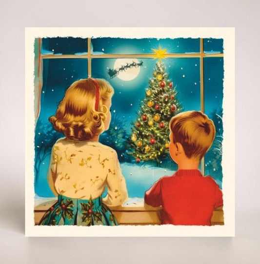 On His Sleigh & Quick To Bed 10 twinpack Charity Christmas Cards