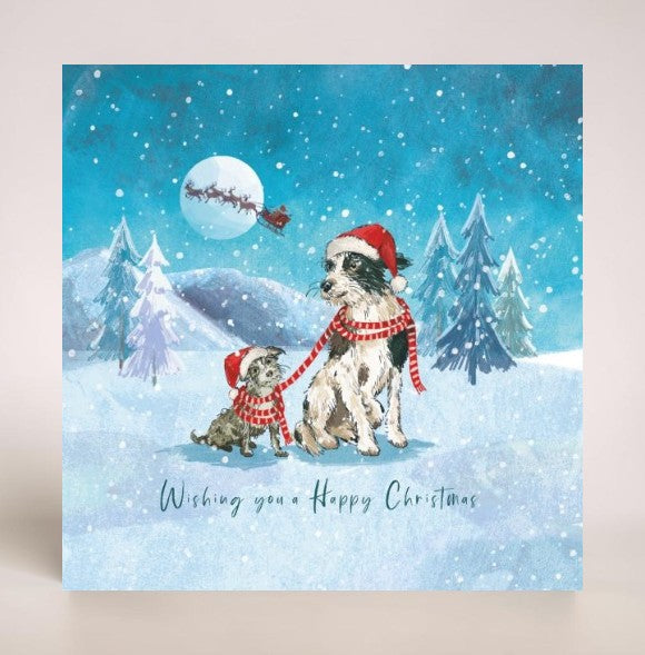 I'll Keep you warm & Watching Santa Twin Pack 10 Charity Christmas Cards