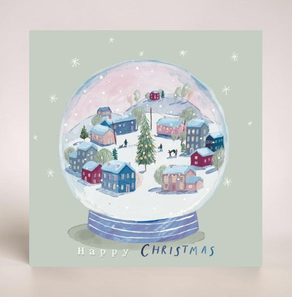 Miniature Village & Moonlit Cottage 10 pack Charity Christmas Cards