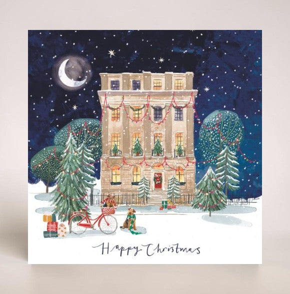 Delivering Christmas & Christmas Town House 10 twinpack Charity Christmas Cards