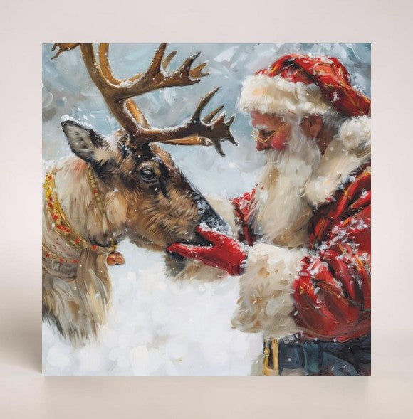 Santa's Dearest Friend & So Dear To Me 10 Twin pack Charity Christmas Cards