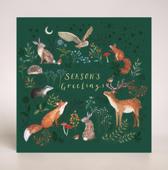Enchanted Forest 10 Charity Christmas Cards